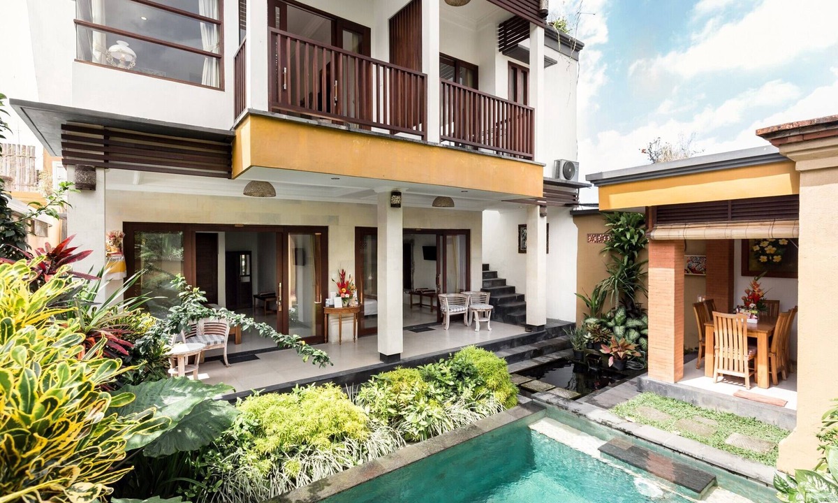 Penestanan Villa | Amazing 4 Bedroom Private Pool Villa with panoramic rooftop