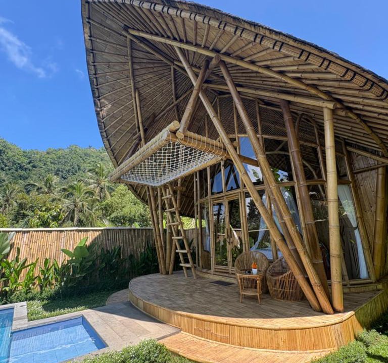 Selat Villa | Bamboo Garden Villa Sidemen - Private Pool & Nature View