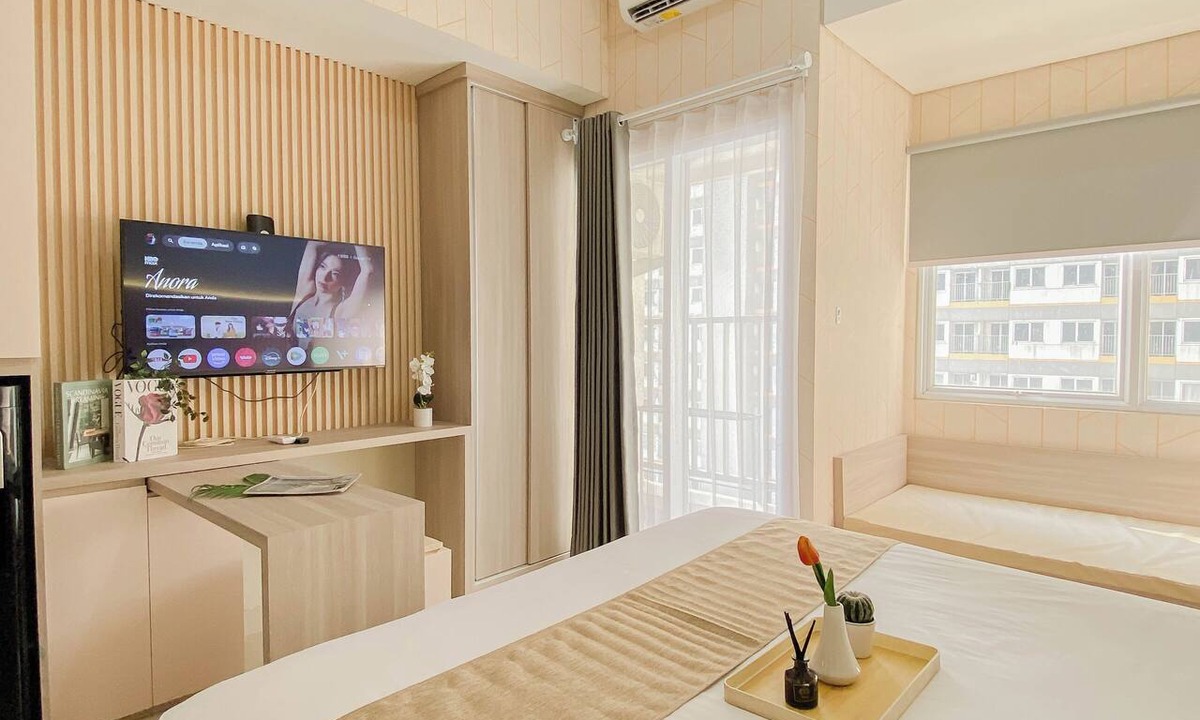 Kedungmanggu Apartment | Calming Studio Room At Apartment Lrt City Sentul - Royal Sentul Park