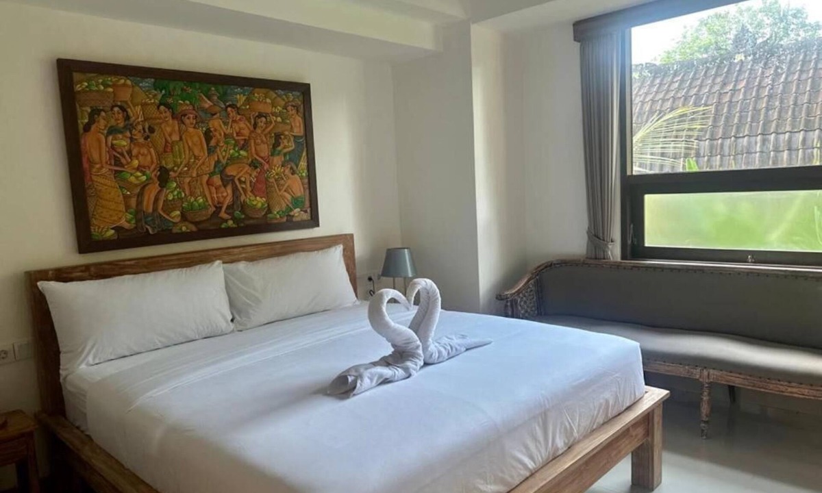 Pengosekan Bed & Breakfast | Deluxe Double Room at Mandala Home Stay 5 minutes to the ubud centre by walking