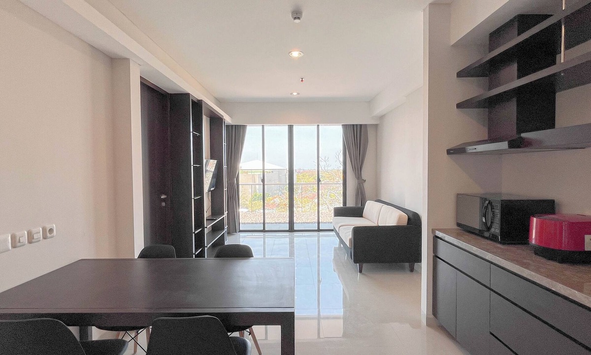Kuta Selatan Hotel | Exclusive 2BR Apartment (No Kitchen) with Balcony at Skales Residence Nusa Dua Bali