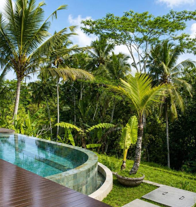 Tampaksiring Hotel | Kailash Romantic 1BR Ricefield Villa Ubud with Private Pool