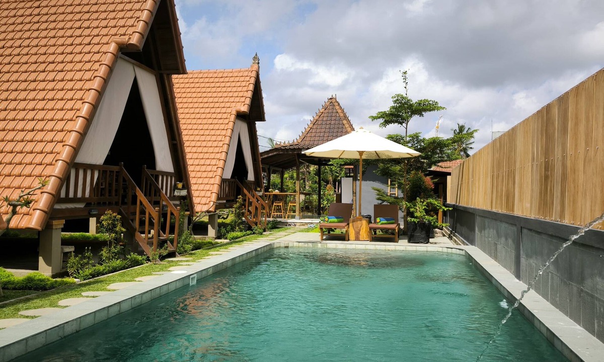 Ubud City-Centre Villa | Lumbung sari Villa Ubud