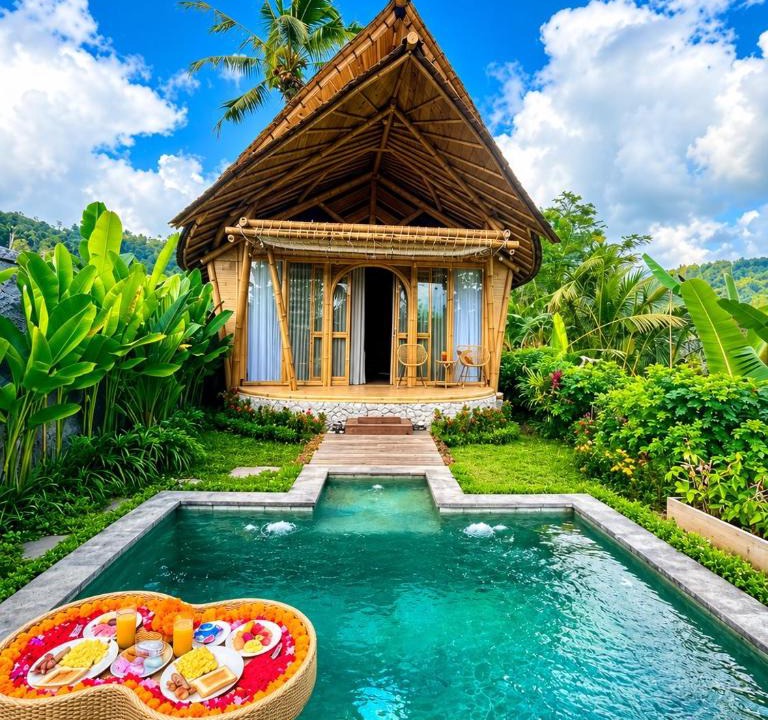 Selat Villa | Mantra Bamboo Retreat Near Sidemen
