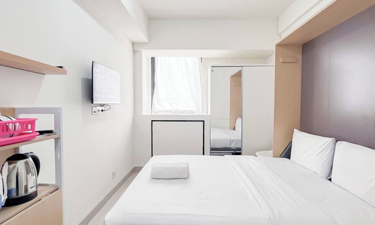 Makassar Apartment | Minimalist Studio Room Near Unhas At Bandaraya - Tallasa City Makassar Apartment