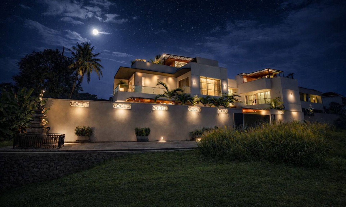 Munggu Villa | New Modern Luxury 6Br Villa In Canggu - Rooftop - Ricefields - Large Groups
