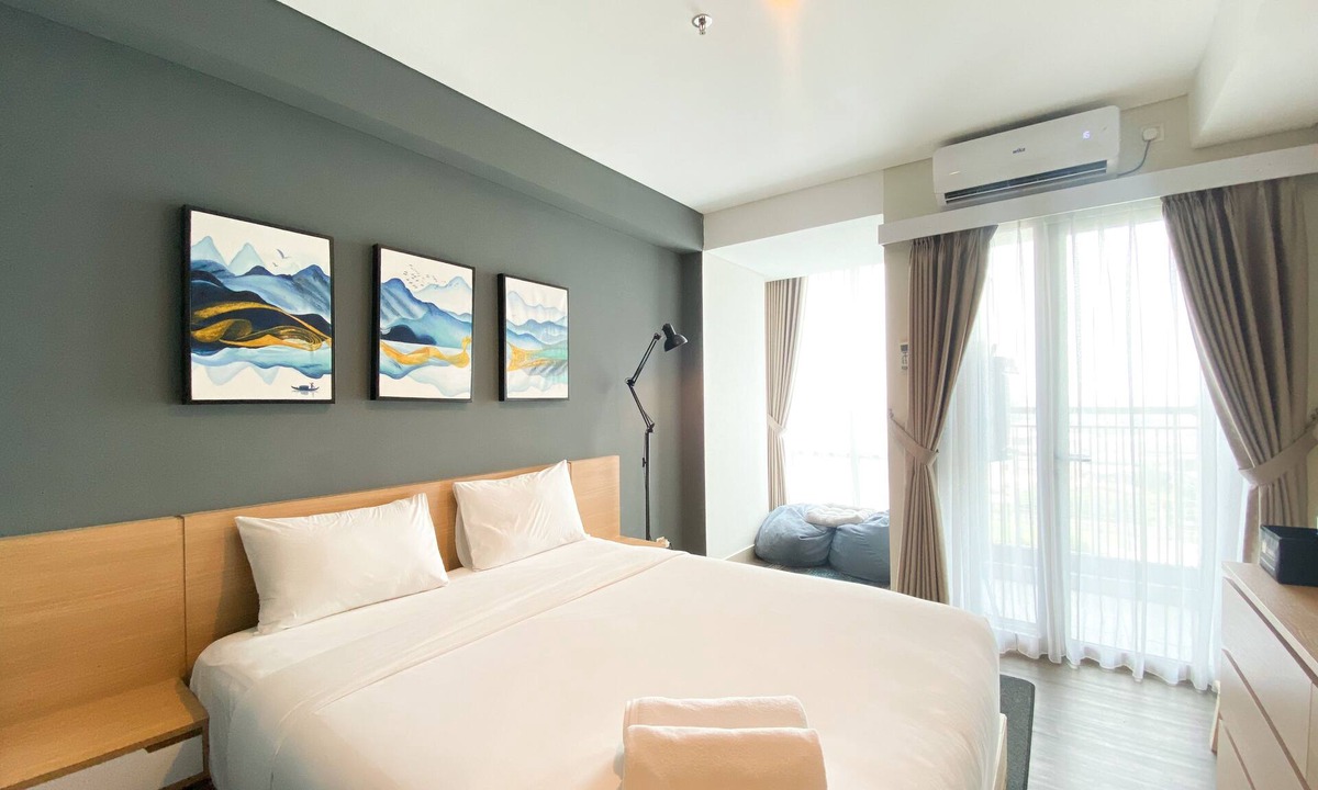 Bekasi Timur Apartment | Simply Look And Warm Studio Room Tamansari Iswara Apartment