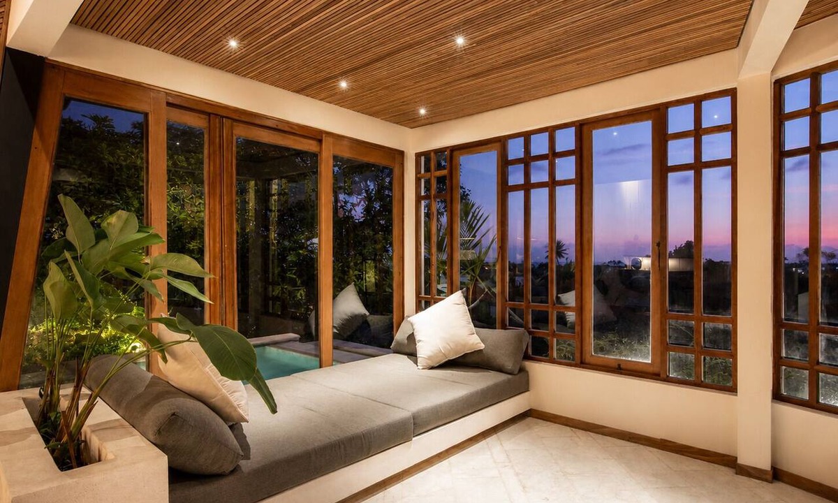 Pererenan Apartment | Stunning 2-BR Penthouse with View, 800m to Beach