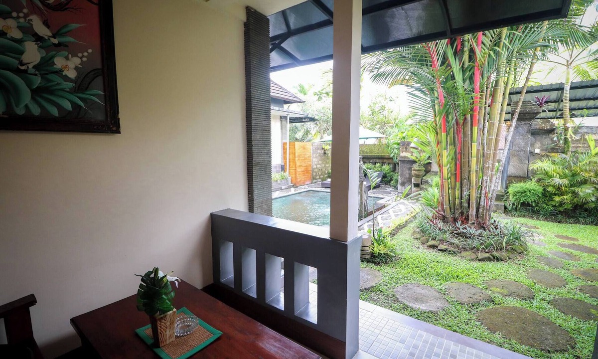Melayang Villa | Ubud Private Pool Villa Tropical Hideaway with Ricefield View