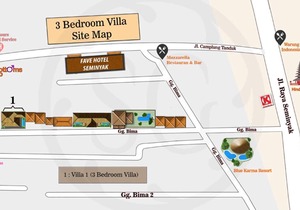 3 Bedroom Pool Villa, Central Seminyak, Daily housekeeping staff