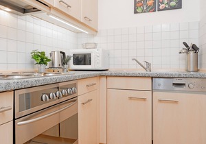 Vacation apartment Strandzauber with balcony in the Strandschloss in Grömitz in Grömitz