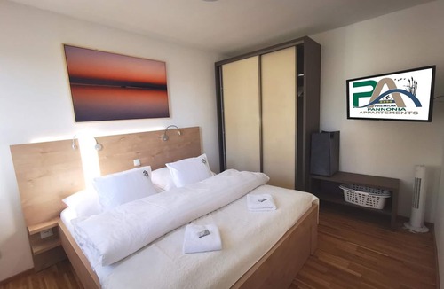 Neusiedl am See Apartment | 2 App. Emil, DU, WC, 1 Schlafraum - Pannonia Appartements 2
