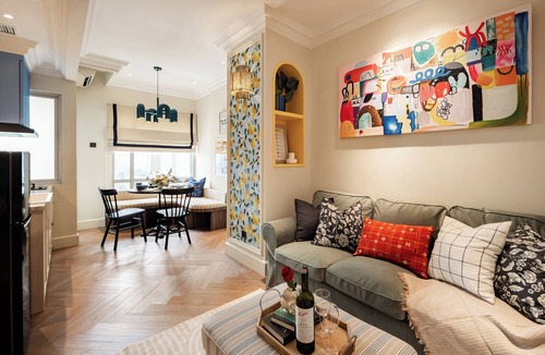 Jakarta Apartment | 2BR Charming & Cozy CBD Area Sudirman Loft with Positano House Design by Artist