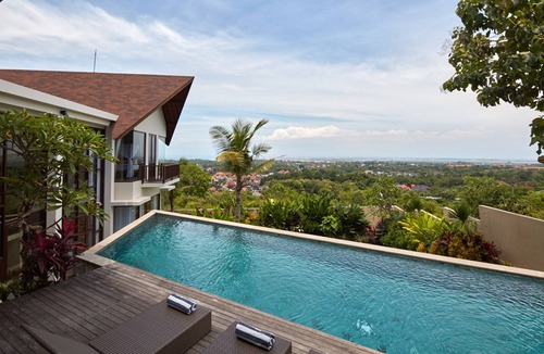 Bukit Villa | 4 BR Villa with Jimbaran Bay View, Near GWK. FREE airport pick up