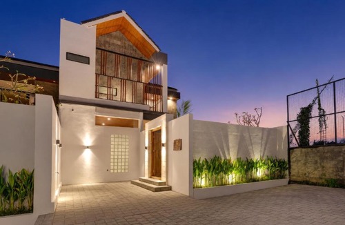 Kesiman Villa | BrandNew Beachside Modern Villa A, 3 Bedrooms for 8 Guests