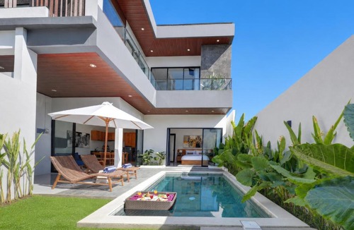 Kesiman Villa | BrandNew Beachside Modern Villa A, 3 Bedrooms for 8 Guests