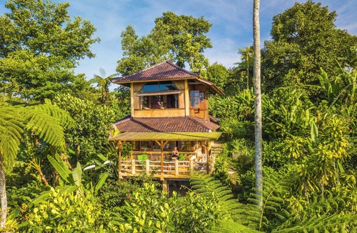 Selemadeg House | Charming Family Bungalow in the treetops at Sarinbuana Eco Lodge