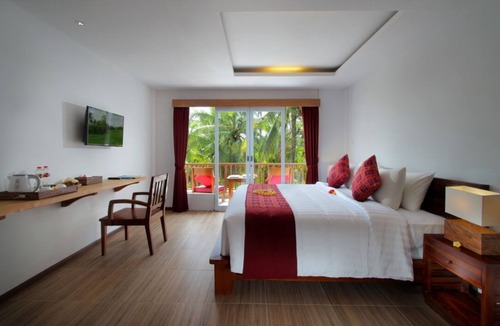 Melayang Resort | Charming one bedroom close to Ubud with a shared infinity-edge swimming pool