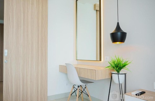 Pondok Aren Apartment | Comfy and Minimalist Studio at Embarcadero Bintaro Apartment By Travelio