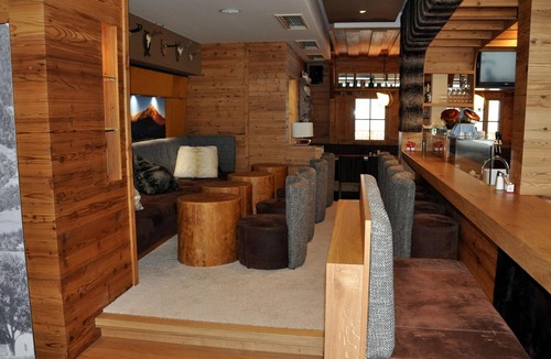 Vorderstoder Cabin | Family room B with connecting door, shower, WC - Almresort Baumschlagerberg
