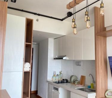 Bumi Serpong Damai Apartment | lalerooms Warm and cozy Studio at Skyhouse BSD find us on ig lalerooms
