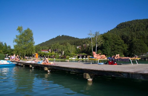 Unterburg am Klopeiner See Apartment | New stylish apartment on the sunny eastern shore of Lake Klopein.