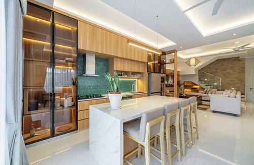 Munggu Villa | New Modern Luxury 6Br Villa In Canggu - Rooftop - Ricefields - Large Groups