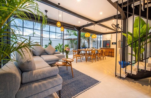 Umalas Villa | Private Pool | Glass-Walled Living | Bathtub Suite