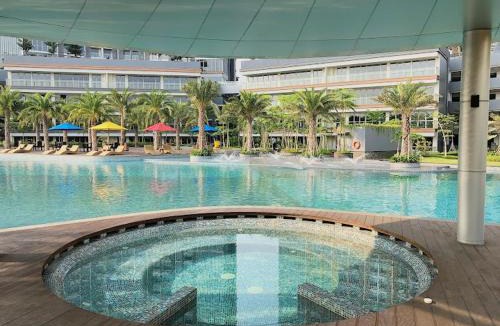 Pantai Indah Kapuk Apartment | sewa gold coast , 1br, wifi, twin size or 200x200, spain