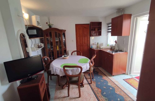 Balatonboglar Apartment | Studio with covered terrace and billiards, near the harbour