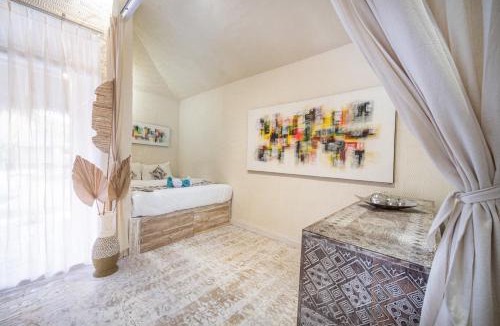 East Sumba Resort | Summer Bungalow, Ideal for Families, One Room with 2 Beds, Separated Sleeping Corner, Shower, AC, 2 TVs
