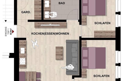 Damuels Apartment | Top 1 - Elisabeth Apartments