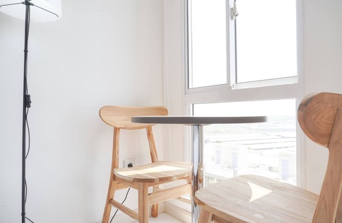 Old Jakarta Apartment | Tranquil Stay Studio with Sea View at Tokyo Riverside PIK 2 Apartment By Travelio