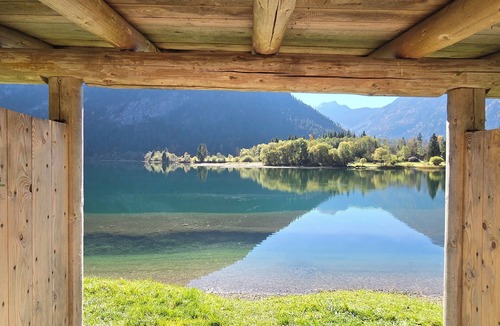 Hoefen Apartment | UNIQUE comfort apartment with mountain view, quiet, LIVING ROOM, 2 bedrooms, no pets, NR