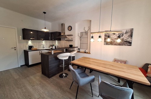 Hinterstoder Apartment | Vacation Rental with a View and a Balcony in a Ski and Hiking Area