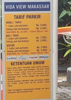Panakkukang Apartment | Vida View Apartement Makassar type 2 bedroom Corner by Cua