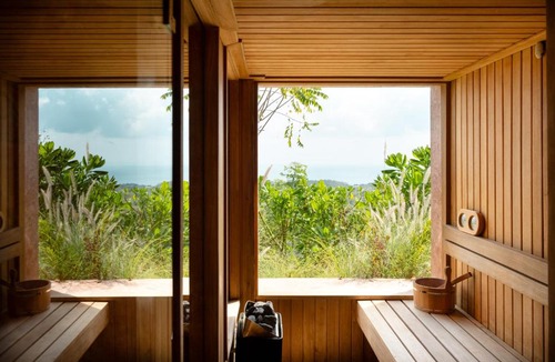 Uluwatu Villa | Villa Lebar - Hilltop 3 Bedroom Private Home with Sauna, Ice bath and Jacuzzi with Vast Ocean and Volcano Views
