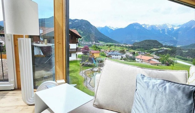 #1 Design Panorama Apartment with balconies, 12 guests in Wald am Arzl