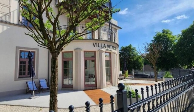 Apartment in villa, sky view, elevator, luxury floor in Bad Hall