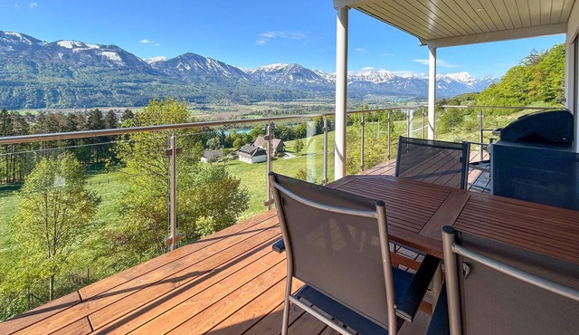 Chalet mit Karawankenblick in Köttmannsdorf