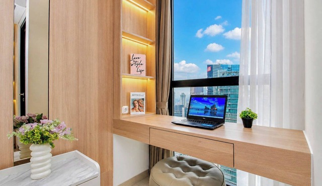 Charming Warm Studio At Ciputra World 2 Apartment