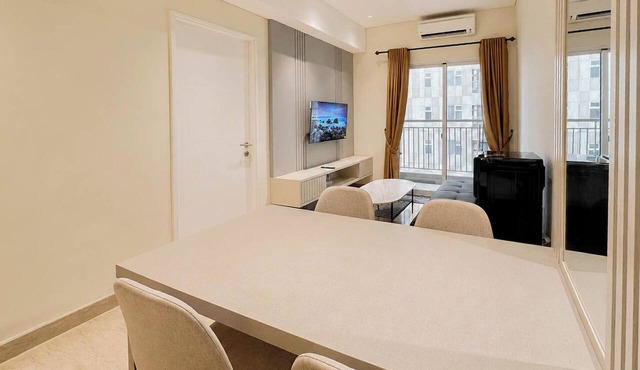 Classic Roomy 2Br At Apartment Podomoro City Deli Medan in Medan