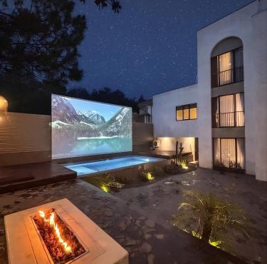 Cottonwood Casarean Layar300inch Heated-Pool Billyard Api-Unggun