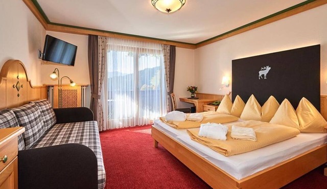 Doppelzimmer mit Dusche od. Bad, WC - Hotel Jagdhof in Ramsau am Dachstein
