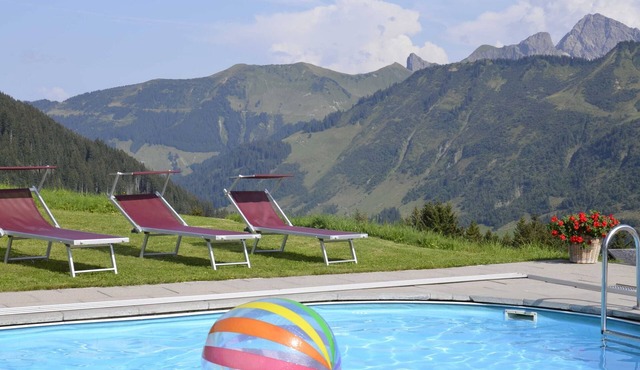 Double room with balcony - Aparthotel Garni Schönblick in Damüls
