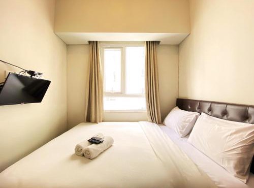 Fancy and Nice 2BR Apartment at Skyland City Jatinangor By Travelio in Hegarmanah