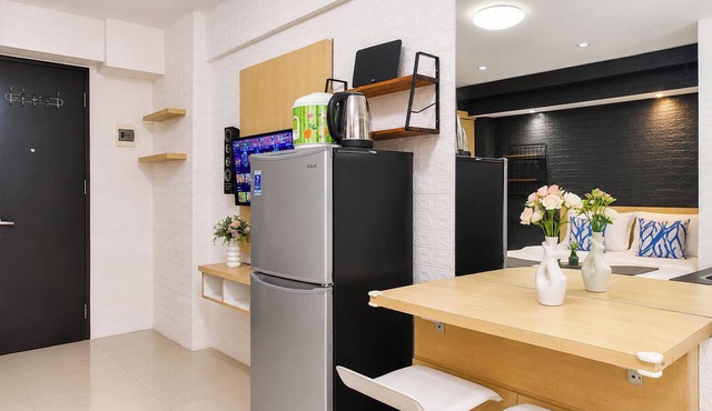 Good Warm Studio Room At Apartment Kebagusan City in Jakarta