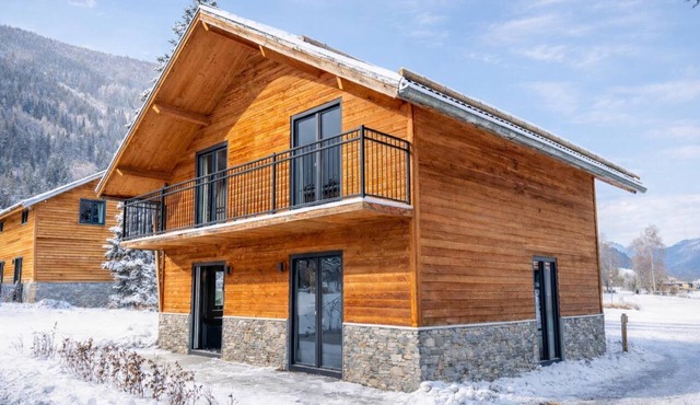 Luxury chalet at a lake in the Alps with sauna in Afritz am See