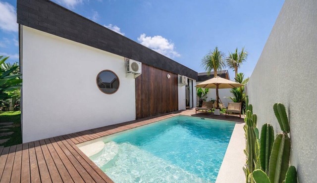 Modern 2BR by Pandawa Beach w Huge Pool & Garden in Badung Regency