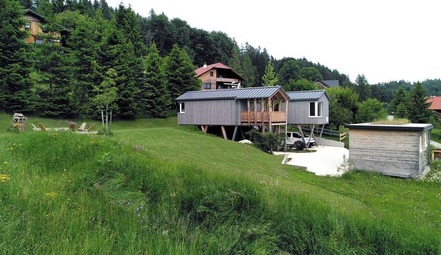 Modern vacation home on the mountain with large garden in the beautiful Salzkammergut region in Pinsdorf